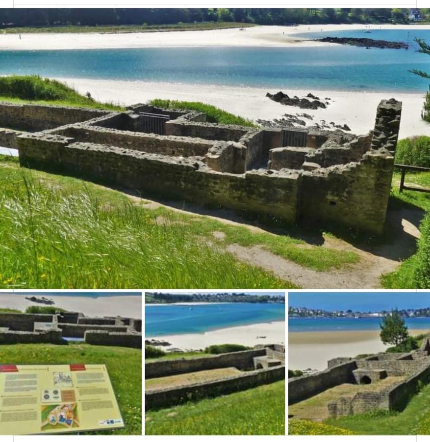 Tente 3 Chambres, Petit Camping Familial Vue Mer Plestin-les-Grèves Eksteriør bilde